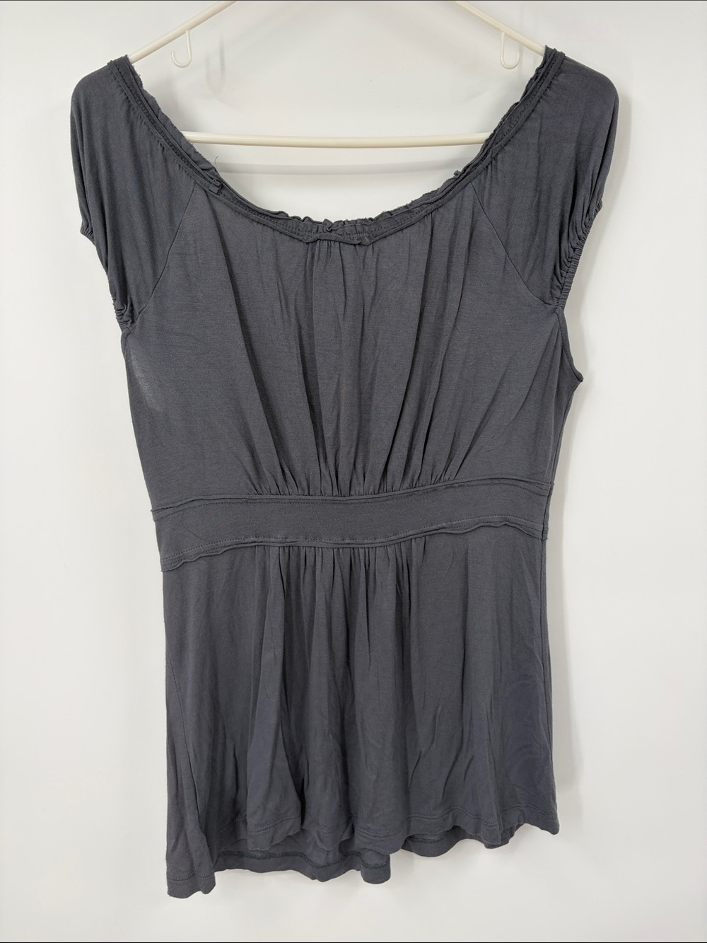 Spring+Mercer Grey Blouse Size Small - Picture 5 of 7